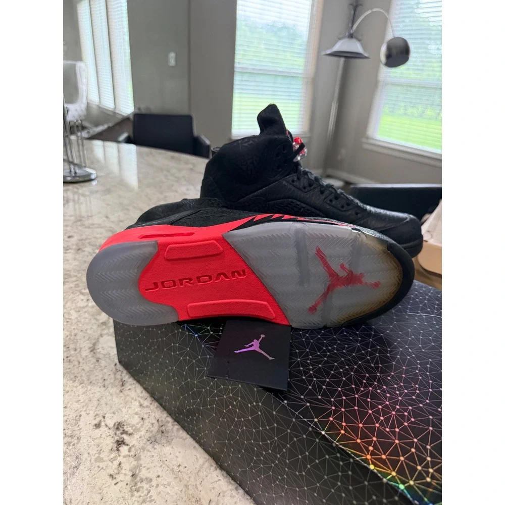 Jordan Air Jordan 3LAB5 Mens Size 13 Black Infrared NEW Elephant Print